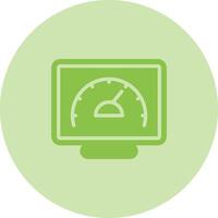 Desktop Computer Vector Icon