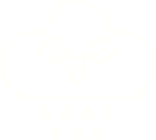 regn moln krita ritning png