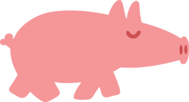 Langschnäuziges Schwein png