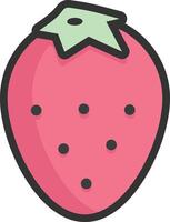 strawberry illustration design vector