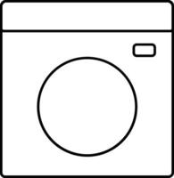 washing machine illustration design vector