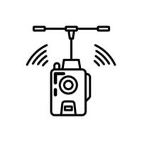 Nano Transmitter icon in vector. Logotype vector