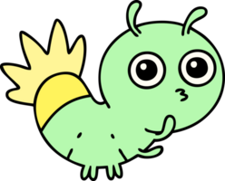 cartoon of a cute glow bug png