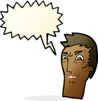 cartoon angry face with speech bubble png