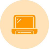 icono de vector de laptop