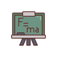 fórmula icono en vector. logotipo vector