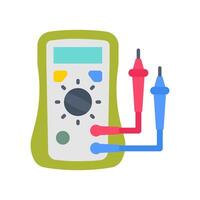 Voltmeter  icon in vector. Logotype vector