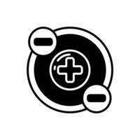 Proton  icon in vector. Logotype vector