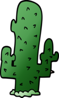 cactus di doodle del fumetto png