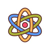 Atomic Energy icon in vector. Logotype vector