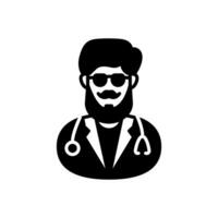 Chiropractic Physician icon in vector. Logotype vector