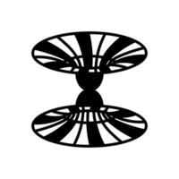cuántico física icono en vector. logotipo vector