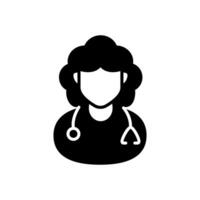 Somnologist icon in vector. Logotype vector