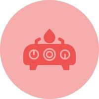 Electric Stove Vector Icon