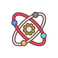 Engineering Physics  icon in vector. Logotype vector