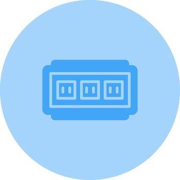 icono de vector de enchufe