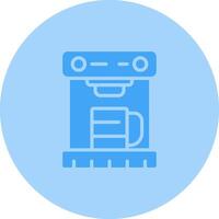 icono de vector de máquina de café