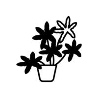 Aralia icon in vector. Logotype vector