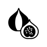 Fig  icon in vector. Logotype vector