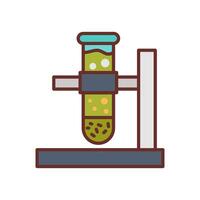 Dust Experiment icon in vector. Logotype vector