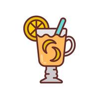 Hot Toddy Diet  icon in vector. Logotype vector