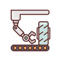 Tire Manufacturing icon in vector. Logotype vector