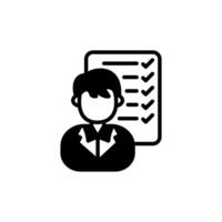 Customer Survey icon in vector. Logotype vector