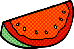 cartoon doodle watermelon png