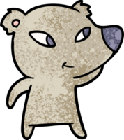 urso bonito dos desenhos animados png