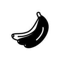 Banana  icon in vector. Logotype vector