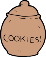 cartoon cookie jar png