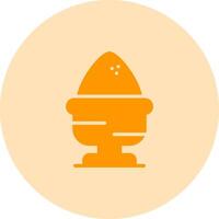 Boiled Egg Vector Icon