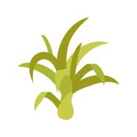 aire planta icono en vector. logotipo vector