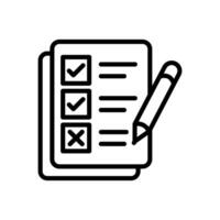 Evaluation  icon in vector. Logotype vector