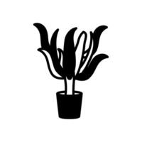 Yucca icon in vector. Logotype vector