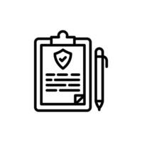 Consent icon in vector. Logotype vector