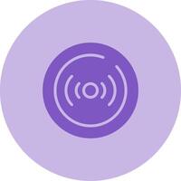 Live Streaming Circle Vector Icon