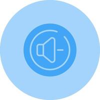 Volume Down Circle Vector Icon