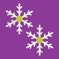 Snowflakes Vector Icon