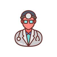 Orthopedic Surgeon icon in vector. Logotype vector