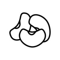 vigna mungo icono en vector. logotipo vector