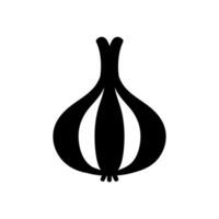 Onion icon in vector. Logotype vector