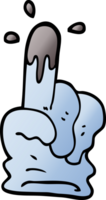 cartoon doodle rubber glove png