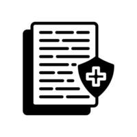 Insurance Plan icon in vector. Logotype vector