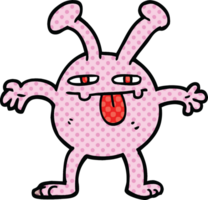 comic book style cartoon monster png