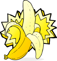 tecknad banan symbol png