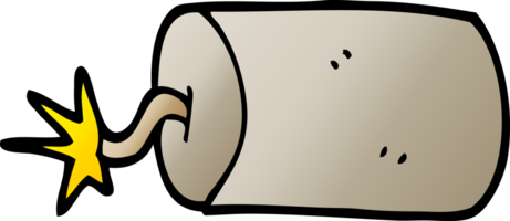 dinamite di doodle dei cartoni animati png