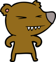 personaje de dibujos animados de oso png