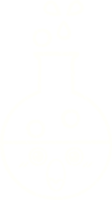 desenho de giz de reação química png