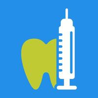 icono de vector de dientes